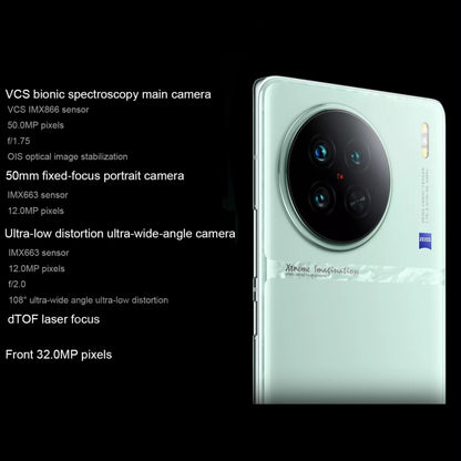 vivo X90s 5G,Triple Back Cameras, 12GB+256GB, Face ID Screen Fingerprint Identification, 6.78 inch Android 13.0 OriginOS 3 Dimensity 9200+ Octa Core, NFC, OTG, Network: 5G, Support Google Play(Red) - vivo by vivo | Online Shopping UK | buy2fix