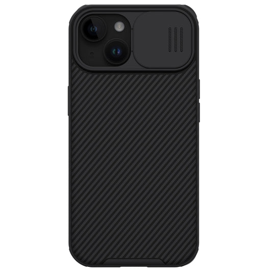 For iPhone 15 NILLKIN CamShield Pro PC Phone Case(Black) - iPhone 15 Cases by NILLKIN | Online Shopping UK | buy2fix