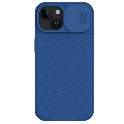 For iPhone 15 Plus NILLKIN CamShield Pro PC Phone Case(Blue) - iPhone 15 Plus Cases by NILLKIN | Online Shopping UK | buy2fix