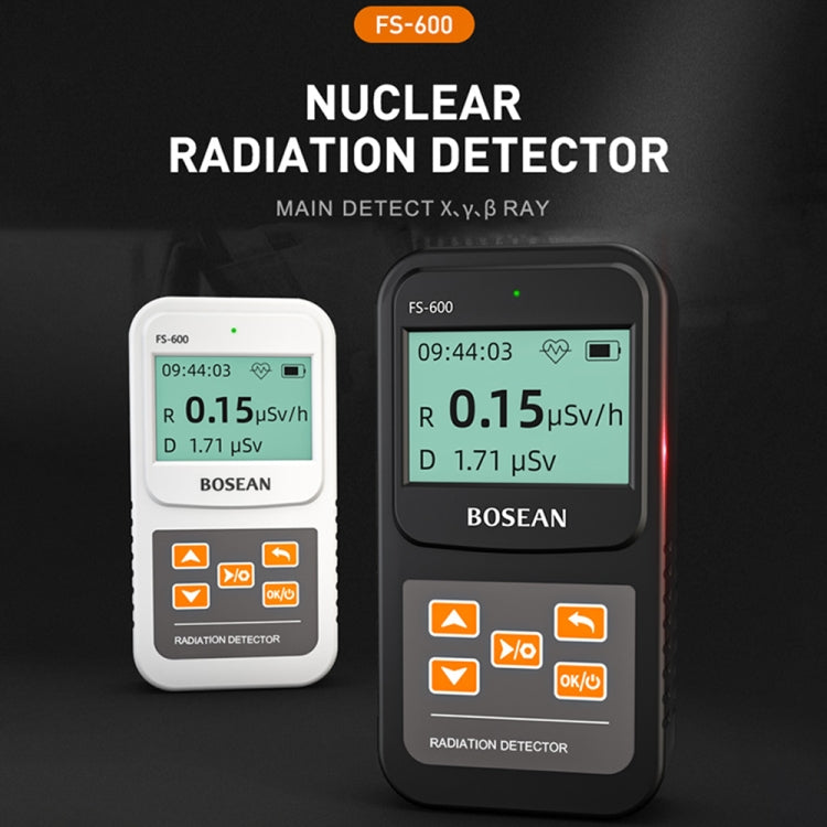 FS-600 Household Nuclear Radiation Detector Glass Geiger Counter - Radiation Detector by buy2fix | Online Shopping UK | buy2fix