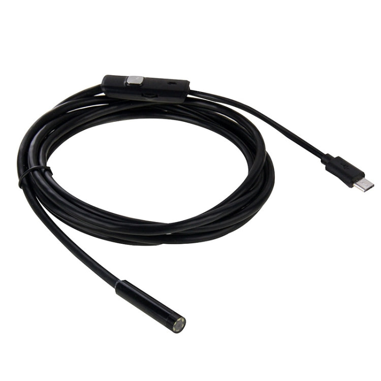 AN97 Waterproof Micro USB Endoscope Hard Tube Inspection Camera for Parts of OTG Function Android Mobile Phone, with 6 LEDs, Lens Diameter:5.5mm(Length: 1.5m) - Consumer Electronics by buy2fix | Online Shopping UK | buy2fix