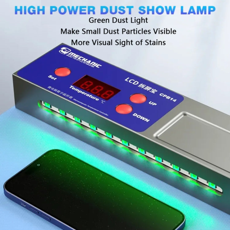 Mechanic CPB14 14 inch LCD Screen Separator Heating Platform, Plug:EU - Repair Platform by MECHANIC | Online Shopping UK | buy2fix