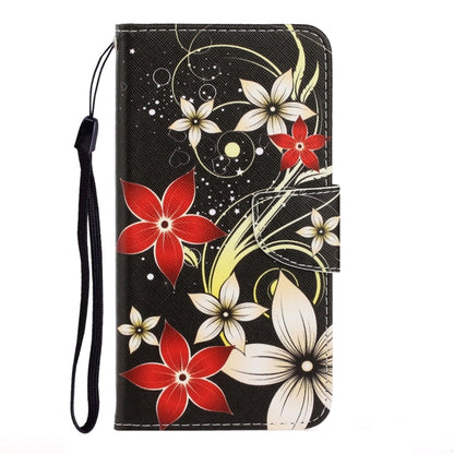 For Xiaomi Redmi 9A 3D Colored Drawing Horizontal Flip PU Leather Case with Holder & Card Slots & Wallet(Red Flower) - Xiaomi Cases by buy2fix | Online Shopping UK | buy2fix