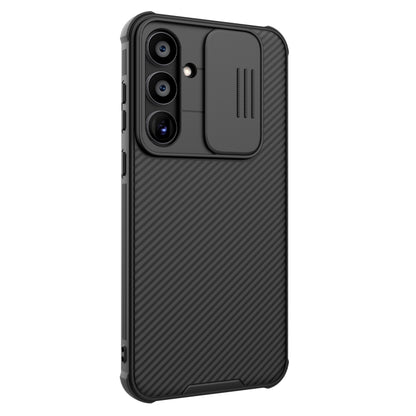 For Samsung Galaxy A55 NILLKIN Black Mirror Pro Series Camshield PC Phone Case(Black) - Galaxy Phone Cases by NILLKIN | Online Shopping UK | buy2fix