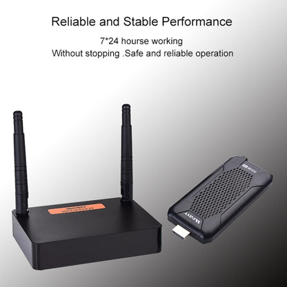 Measy FHD656 Mini 1080P HDMI 1.4 HD Wireless Audio Video Transmitter Receiver Extender Transmission System, Transmission Distance: 100m, AU Plug - Amplifier by Measy | Online Shopping UK | buy2fix