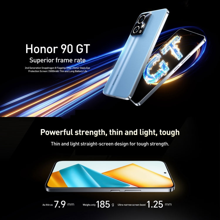 Honor 90 GT, 16GB+256GB , 6.7 inch Magic OS 7.2 Snapdragon 8 Gen 2 Octa Core, Network: 5G, OTG, NFC, Support Google Play(Gold) - Honor by Huawei | Online Shopping UK | buy2fix