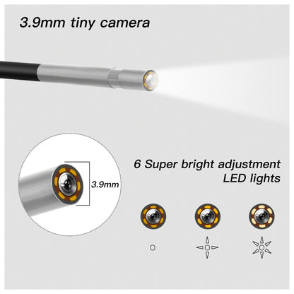 F240 3.9mm HD 1080P IP67 Waterproof WiFi Direct Connection Digital Endoscope, Cable Length:10m(Black) - Consumer Electronics by buy2fix | Online Shopping UK | buy2fix