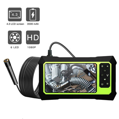 8mm 1080P IP68 Waterproof 4.3 inch Screen Single Camera Digital Endoscope, Line Length:2m - Consumer Electronics by buy2fix | Online Shopping UK | buy2fix