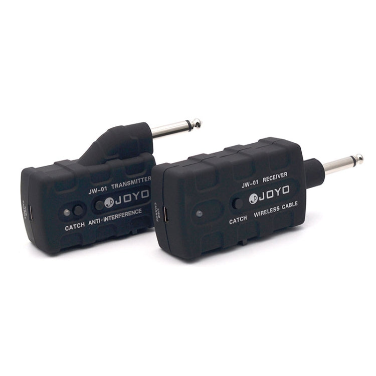 JOYO JW-01 Low Noise Portability Guitar Wireless Audio Transmitter Audio Receiver, Plug:EU Plug(Black) - Stringed Instruments by JOYO | Online Shopping UK | buy2fix