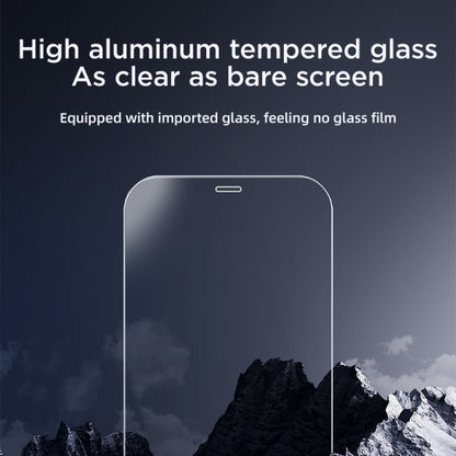 For iPhone 12 Pro Max JOYROOM Knight Series 2.5D Big Screen HD Tempered Glass Film - iPhone 12 Pro Max Tempered Glass by JOYROOM | Online Shopping UK | buy2fix