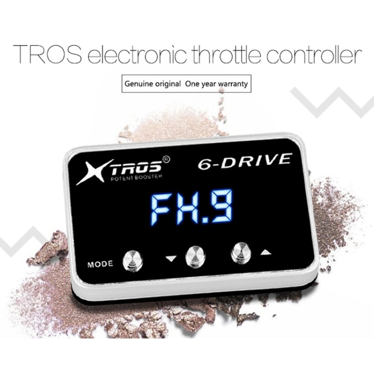For Nissan NV350 2007+ TROS TS-6Drive Potent Booster Electronic Throttle Controller - Car Modification by TROS | Online Shopping UK | buy2fix