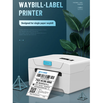 ZJ-8600 76x130 Single Paper Waybill Express Bill Label Printer, US Plug - Consumer Electronics by buy2fix | Online Shopping UK | buy2fix