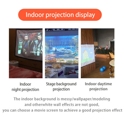 Simple Folding High Density Polyester Projector Film Curtain, Size:120 inch (16:9) Projection Area: 265x150cm - Consumer Electronics by buy2fix | Online Shopping UK | buy2fix