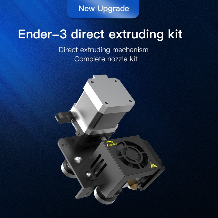 Creality Ender-3 Direct Extruding Mechanism Complete Extruder Nozzle Kit with Stepper Motor - Consumer Electronics by Creality | Online Shopping UK | buy2fix