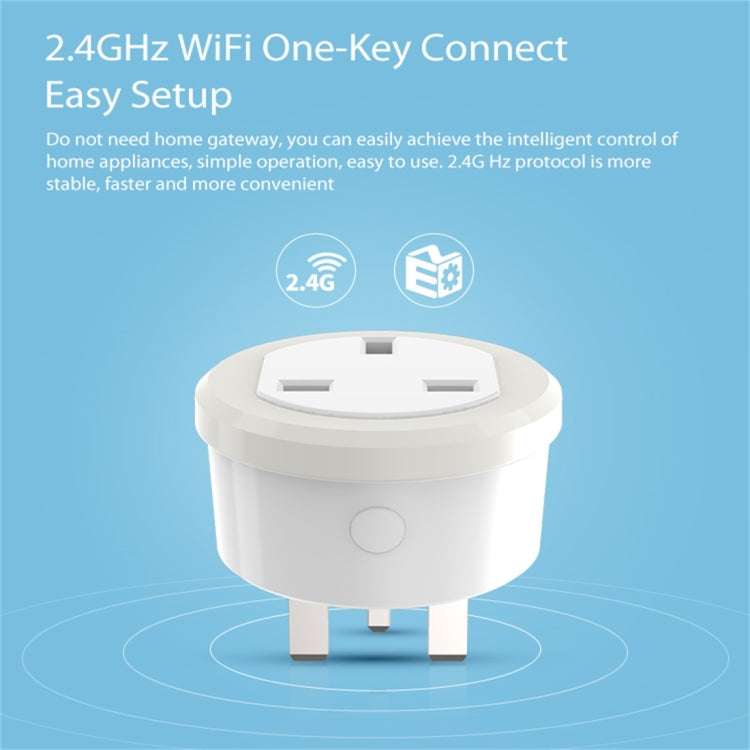 NEO NAS-WR03W WiFi UK Smart Power Plug,with Remote Control Appliance Power ON/OFF via App & Timing function - Consumer Electronics by buy2fix | Online Shopping UK | buy2fix