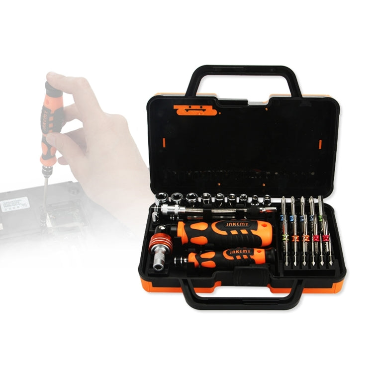 JAKEMY JM-6123 31 in 1 Color Ring Professional Screwdriver Repair Tool Set - Screwdriver by JAKEMY | Online Shopping UK | buy2fix