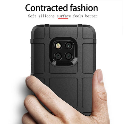 Shockproof Full Coverage Silicone Case for Huawei Mate 20 Pro Protector Cover (Black) - Mobile Accessories by buy2fix | Online Shopping UK | buy2fix