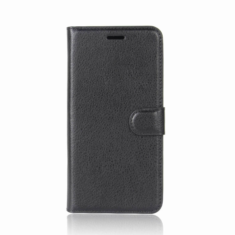 Litchi Texture Horizontal Flip Leather Case for Huawei P30 Lite, with Wallet & Holder & Card Slots (Black) - Mobile Accessories by buy2fix | Online Shopping UK | buy2fix