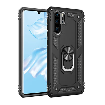 Armor Shockproof TPU + PC Protective Case for Huawei P30 Pro, with 360 Degree Rotation Holder (Black) - Mobile Accessories by buy2fix | Online Shopping UK | buy2fix