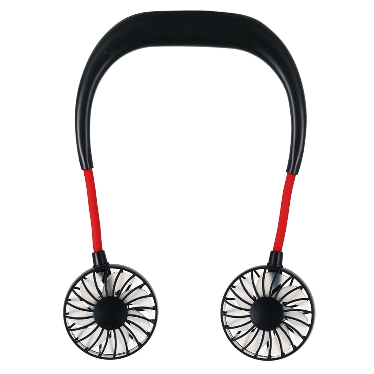 Multi-function Portable Adjustable Wearable Sport Fan(Black) - Consumer Electronics by buy2fix | Online Shopping UK | buy2fix