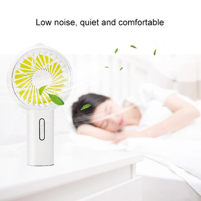 F20 Portable Adjustable Mini USB Charging Handheld Small Fan with 3 Speed Control (White) - Consumer Electronics by buy2fix | Online Shopping UK | buy2fix