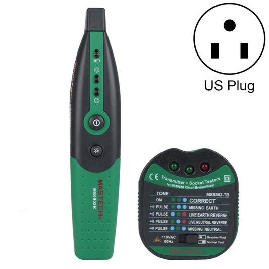 BSIDE MS5902 AC 110V 50Hz Breaker Socket Cable Detector, US Plug - Other Tester Tool by BENETECH | Online Shopping UK | buy2fix