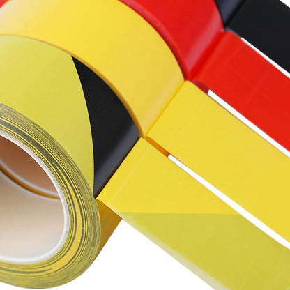 45mm PVC Warning Tape Self Adhesive Hazard Safety Sticker, Length: 33m - Tapes by buy2fix | Online Shopping UK | buy2fix