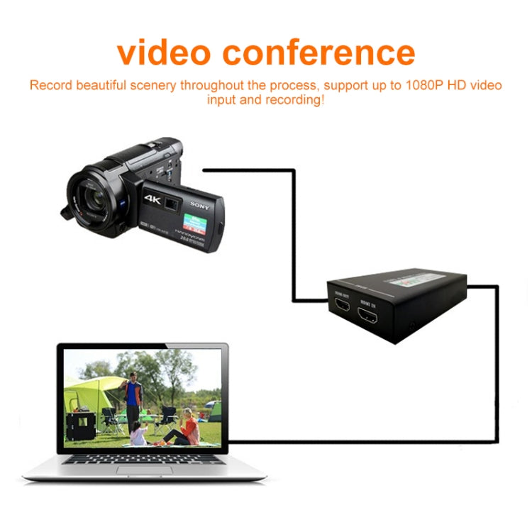 EC290 HDMI USB3.0 HD Video Capture Recorder Box Live Broadcast Card - Consumer Electronics by buy2fix | Online Shopping UK | buy2fix