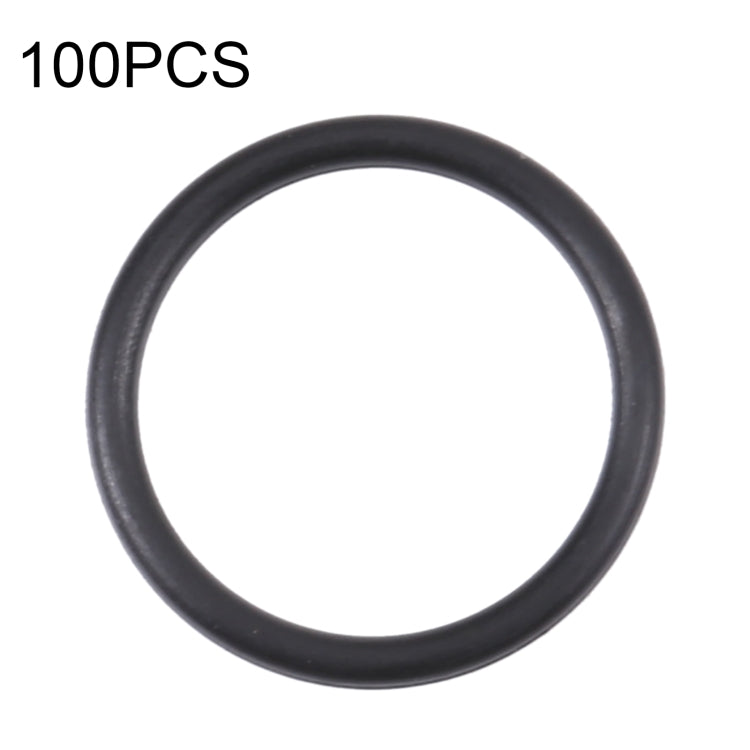 100 PCS Rear Camera Waterproof Rings for iPhone X-12 Pro Max (Black) - Others by buy2fix | Online Shopping UK | buy2fix