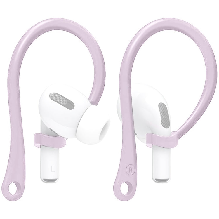 For AirPods 1 / 2 / Pro Anti-lost Silicone Earphone Ear-hook(Purple) - Apple Accessories by buy2fix | Online Shopping UK | buy2fix