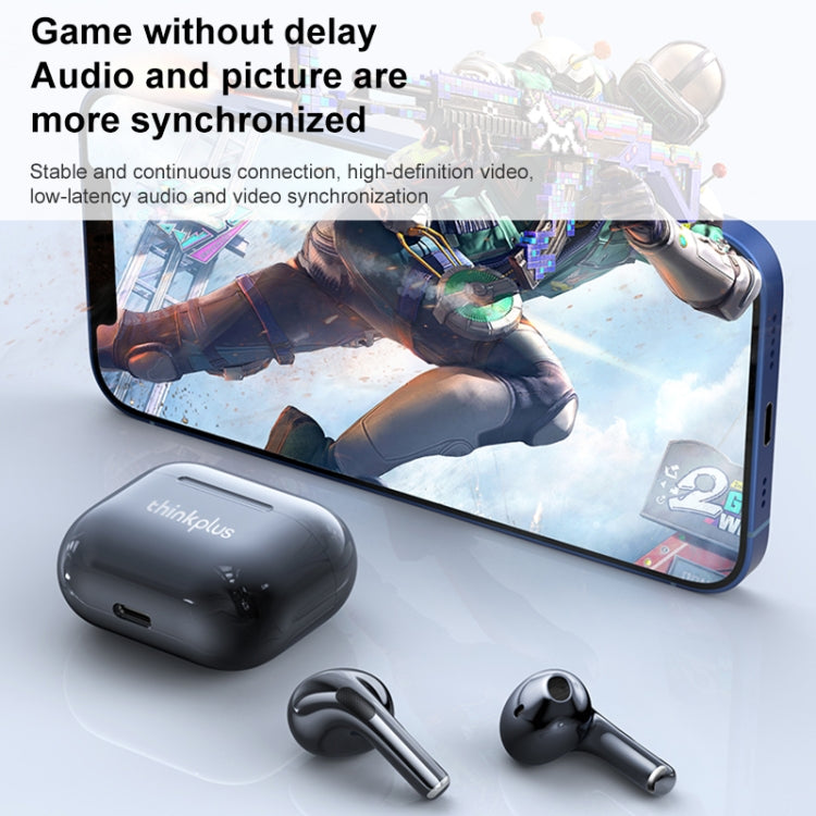 Original Lenovo LivePods LP40 TWS IPX4 Waterproof Bluetooth Earphone with Charging Box, Support Touch & HD Call & Siri & Master-slave Switching (Black) - Bluetooth Earphone by Lenovo | Online Shopping UK | buy2fix