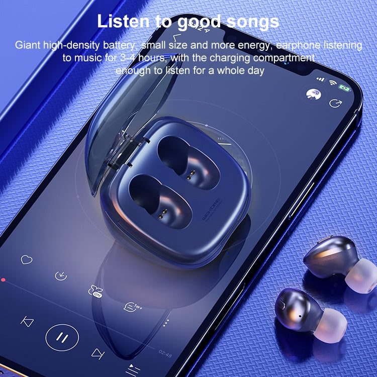 WK SHQ Series VB01 True Wireless Stereo Bluetooth 5.0 Earphone (Blue) - Bluetooth Earphone by WK | Online Shopping UK | buy2fix