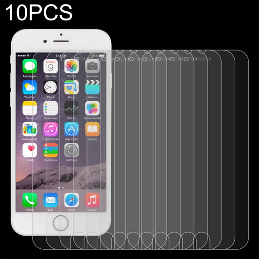 10 PCS for iPhone 8 / 7 0.26mm 9H Surface Hardness 2.5D Explosion-proof Tempered Glass Non-full Screen Film - iPhone 8 & 7 Tempered Glass by buy2fix | Online Shopping UK | buy2fix