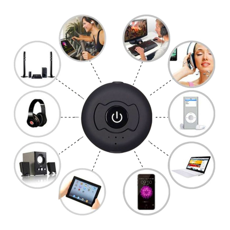 H366T Portable Multi-point Bluetooth 4.0 Audio Transmitter for iPhone, Samsung, HTC, Sony, Google, Huawei, Xiaomi and other Smartphones - Apple Accessories by buy2fix | Online Shopping UK | buy2fix