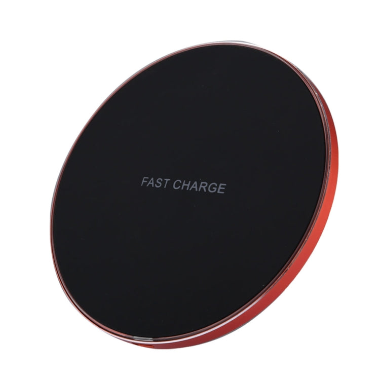 Q21 Fast Charging Wireless Charger Station with Indicator Light(Red) - Apple Accessories by buy2fix | Online Shopping UK | buy2fix