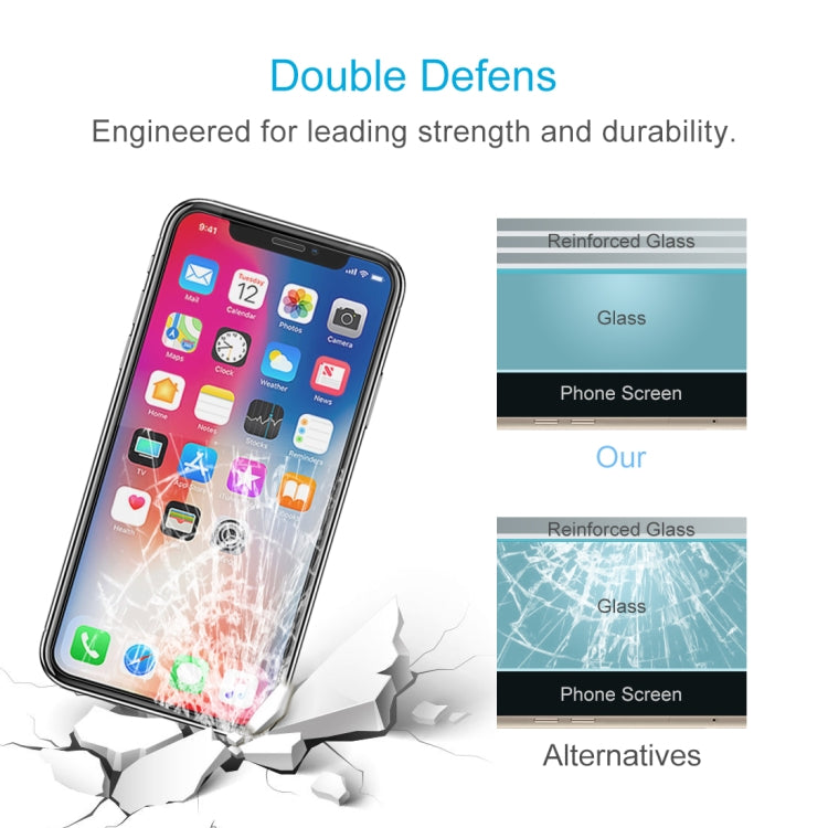For iPhone 11 Pro / XS / X 10pcs 0.3mm 2.5D 9H Tempered Glass Film - iPhone 11 Pro Tempered Glass by buy2fix | Online Shopping UK | buy2fix