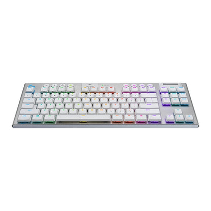 Logitech G913 TKL Wireless RGB Mechanical Gaming Keyboard (GL-Tactile)(White) - Wireless Keyboard by Logitech | Online Shopping UK | buy2fix