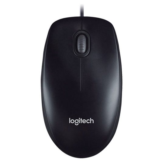 Logitech M100R USB Interface Full Size 1000DPI Wired Optical Mouse (Black) -  by Logitech | Online Shopping UK | buy2fix