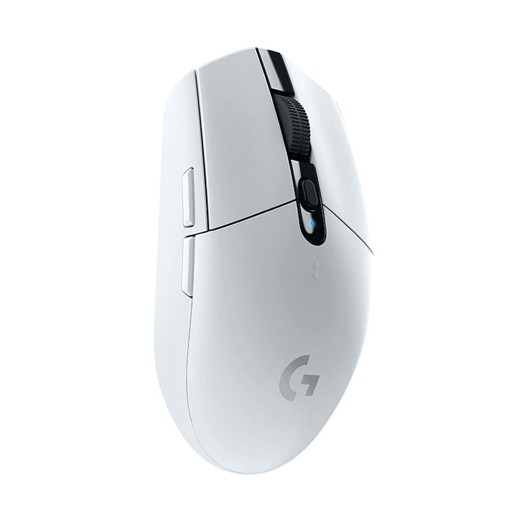 Logitech G304 LIGHTSPEED 12000 DPI 6 Programmable Buttons HERO Sensor Wireless Gaming Mouse (White) - Wireless Mice by Logitech | Online Shopping UK | buy2fix