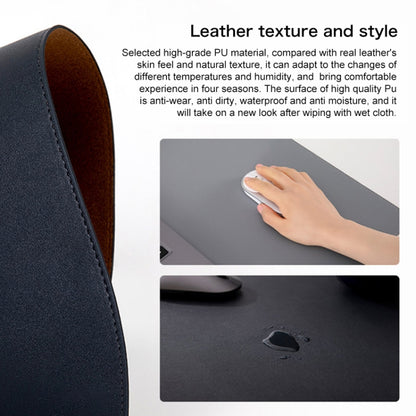 Original Xiaomi Large Mouse Mat Non-Slip Waterproof Desk Pad (Grey) - Mouse Pads by Xiaomi | Online Shopping UK | buy2fix