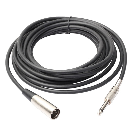 3m XLR 3-Pin Male to 1/4 inch (6.35mm) Mono Shielded Microphone Audio Cord Cable - Consumer Electronics by buy2fix | Online Shopping UK | buy2fix