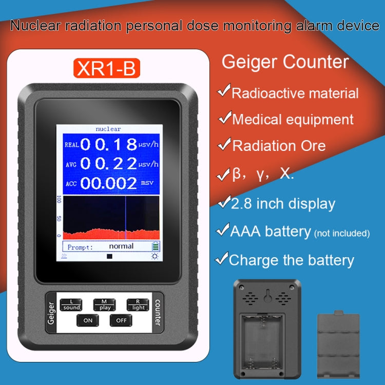 XR1-B Digital Display Nuclear Radiation Detector - Consumer Electronics by buy2fix | Online Shopping UK | buy2fix