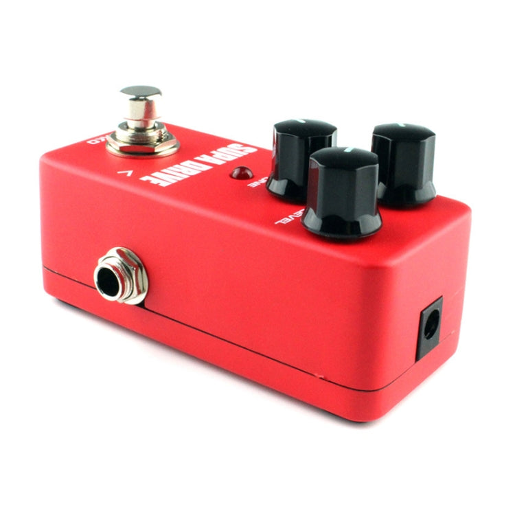 KOKKO FOD5 Mini Electric Guitar Overload Monoblock Effects Pedal(Red) - Guitar Tuner by KOKKO | Online Shopping UK | buy2fix