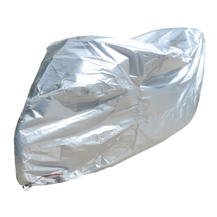 210D Oxford Cloth Motorcycle Electric Car Rainproof Dust-proof Cover, Size: XXL (Silver) - Raincoat by buy2fix | Online Shopping UK | buy2fix