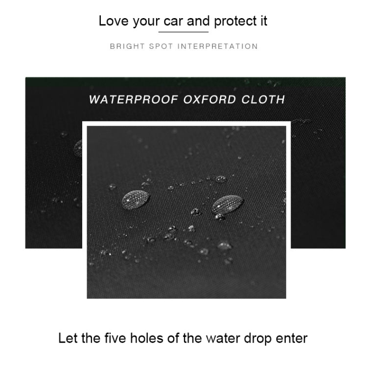 210D Oxford Cloth Motorcycle Electric Car Rainproof Dust-proof Cover, Size: XXL (Silver) - Raincoat by buy2fix | Online Shopping UK | buy2fix