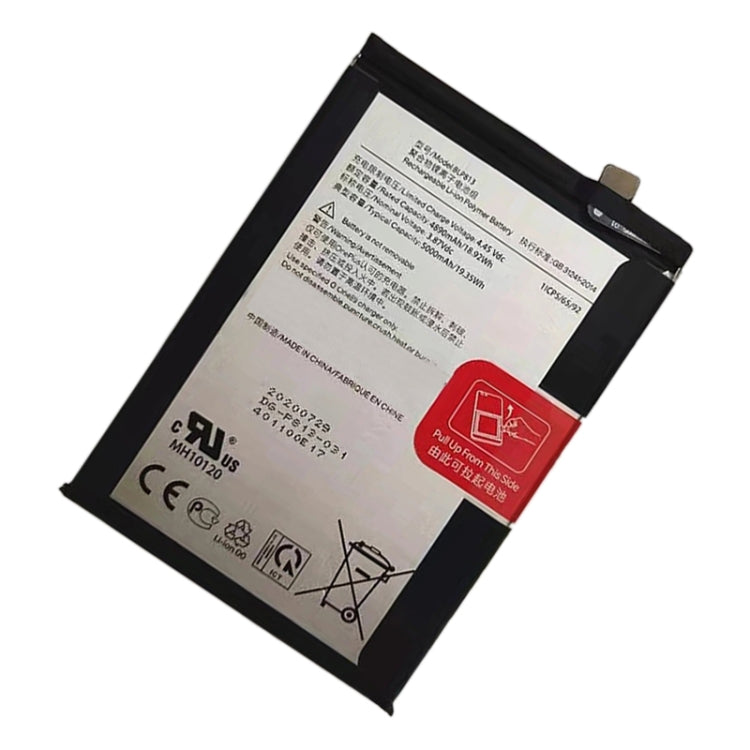 BLP813 5000mAh for OnePlus Nord N100 Li-Polymer Battery - For OnePlus by buy2fix | Online Shopping UK | buy2fix