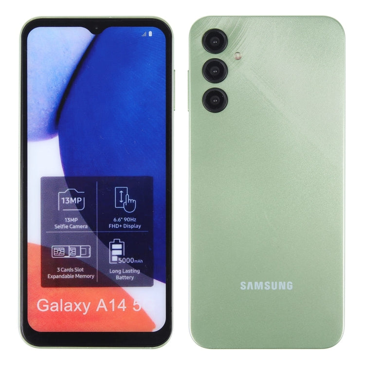 For Samsung Galaxy A14 5G Color Screen Non-Working Fake Dummy Display Model(Light Green) - For Galaxy by buy2fix | Online Shopping UK | buy2fix
