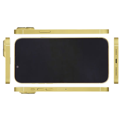 For iPhone 14 Black Screen Non-Working Fake Dummy Display Model(Yellow) - For iPhone & iPad by buy2fix | Online Shopping UK | buy2fix