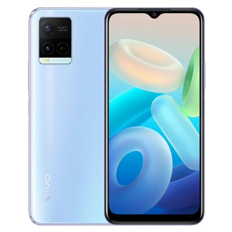 vivo Y32 4G, 4GB+128GB, Dual Back Cameras, Side Fingerprint Identification, 5000mAh Battery, 6.51 inch Android 11.0 OriginOS 1.0 Snapdragon 680 Octa Core up to 2.4GHz, OTG, Network: 4G(Blue) - vivo by vivo | Online Shopping UK | buy2fix