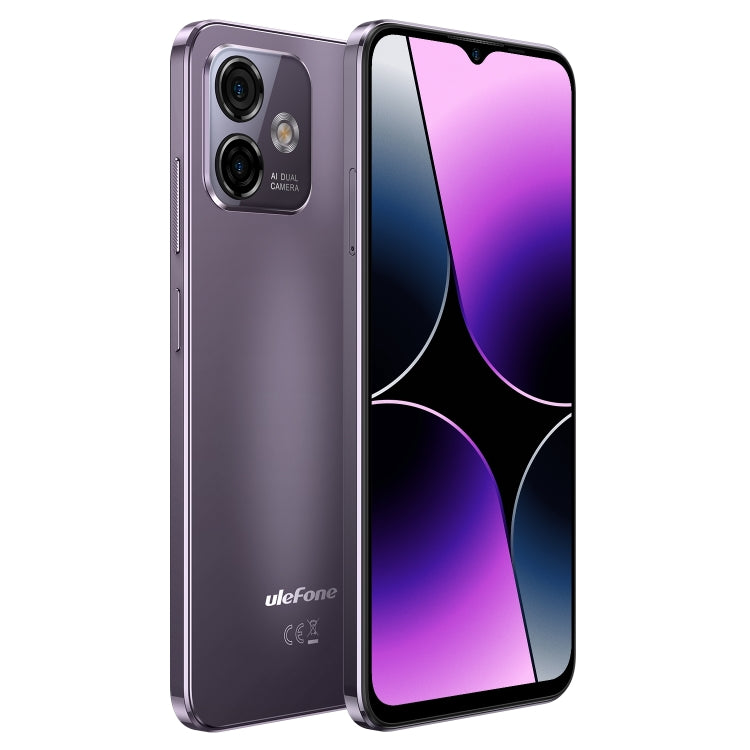 Ulefone Note 16 Pro, 8GB+256GB, Dual Back Cameras, Face ID & Side Fingerprint Identification, 4400mAh Battery, 6.52 inch Android 13 Unisoc T606 Octa Core up to 1.6GHz, Network: 4G, Dual SIM, OTG (Purple) - Ulefone by Ulefone | Online Shopping UK | buy2fix